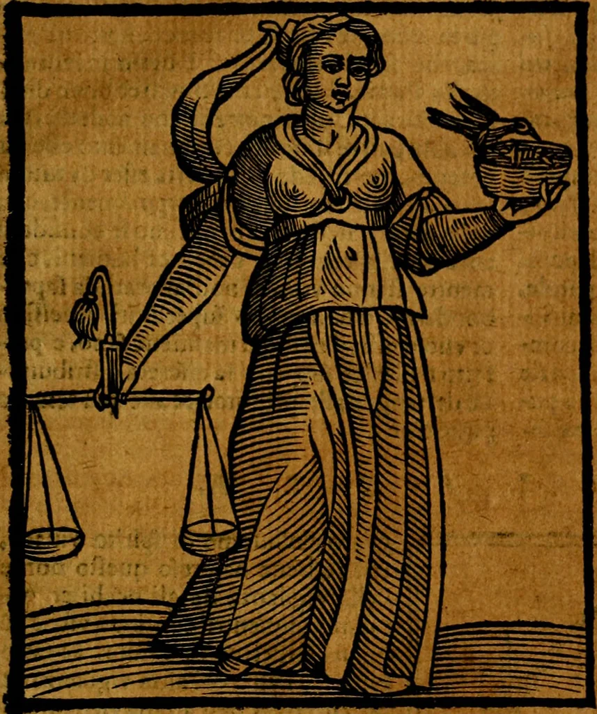 An illustration from Iconologia, 1645, leaf 740