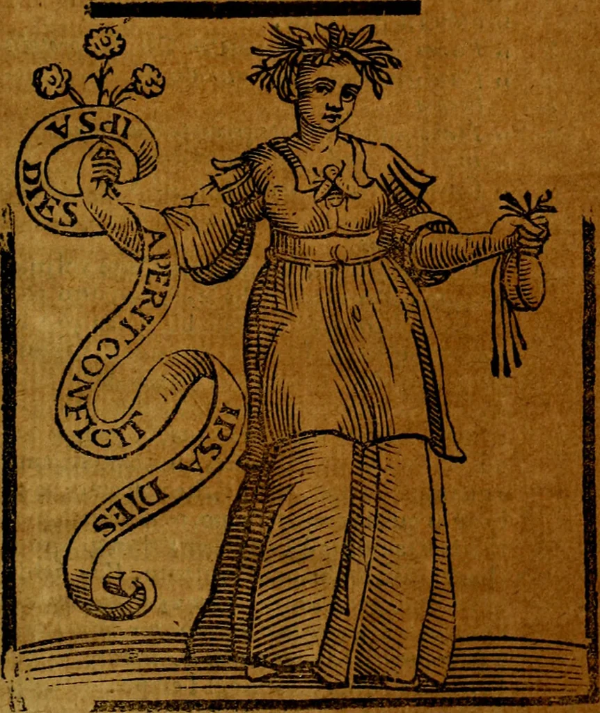 An illustration from Iconologia, 1645, leaf 748