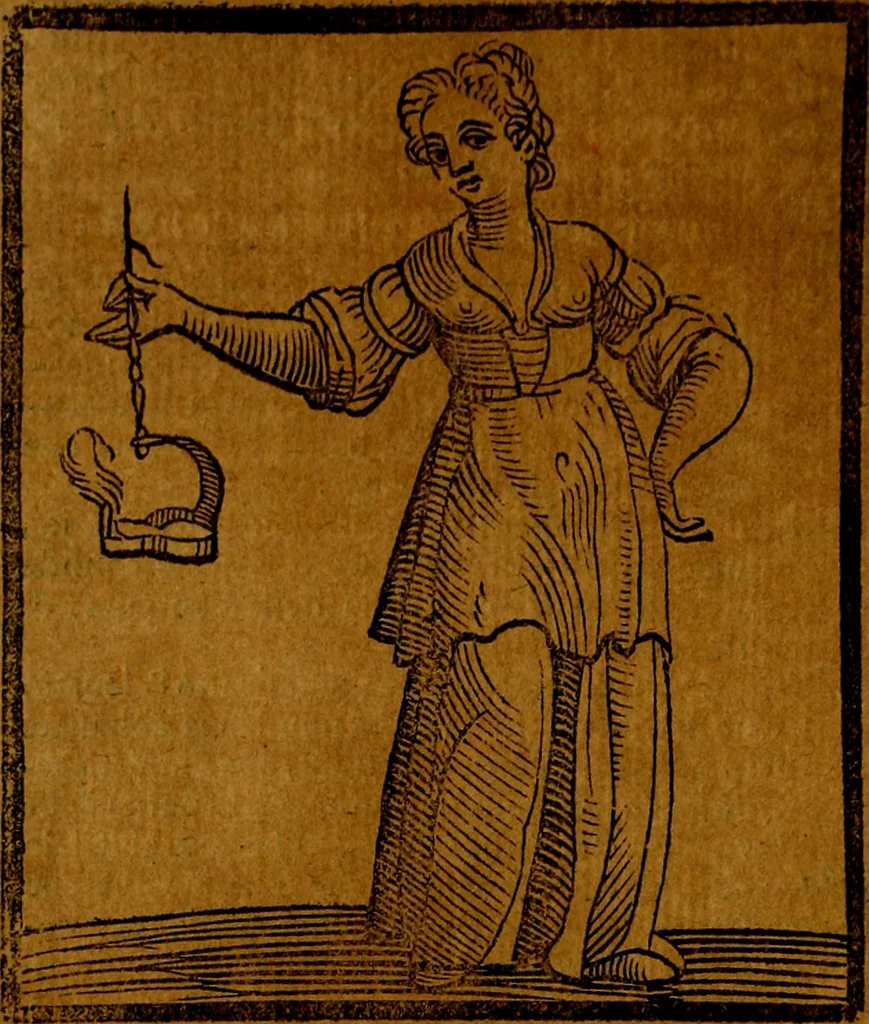 An illustration from Iconologia, 1645, leaf 751