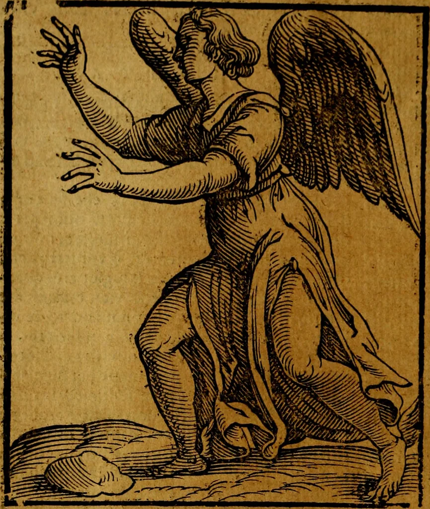 An illustration from Iconologia, 1645, leaf 757