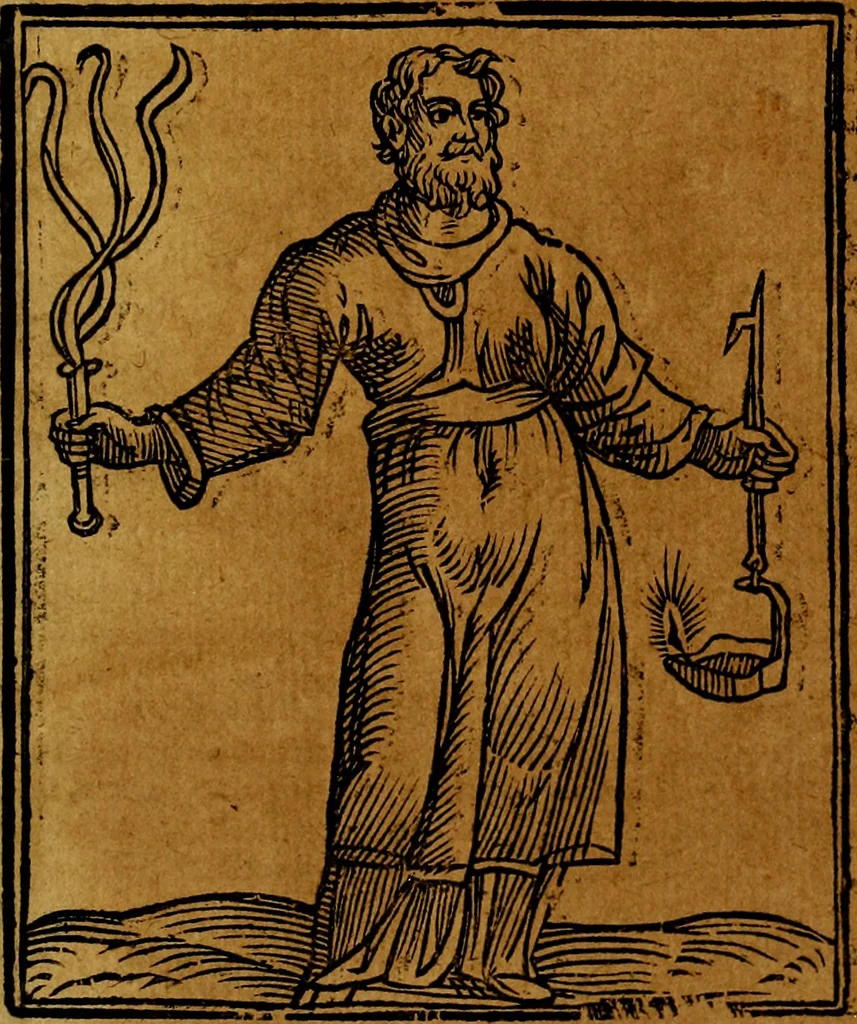 An illustration from Iconologia, 1645, leaf 758
