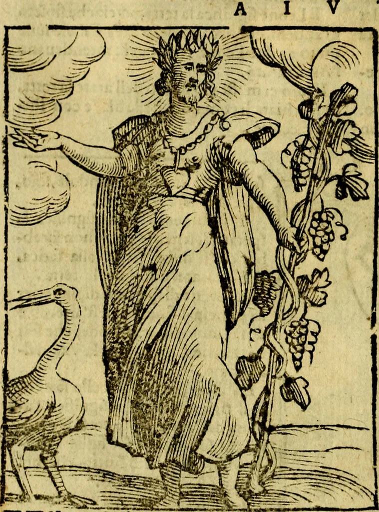 An illustration from Iconologia, 1645, leaf 87
