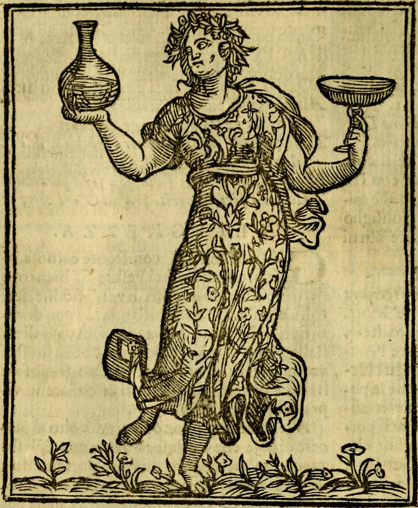 An illustration from Iconologia, 1645, leaf 89