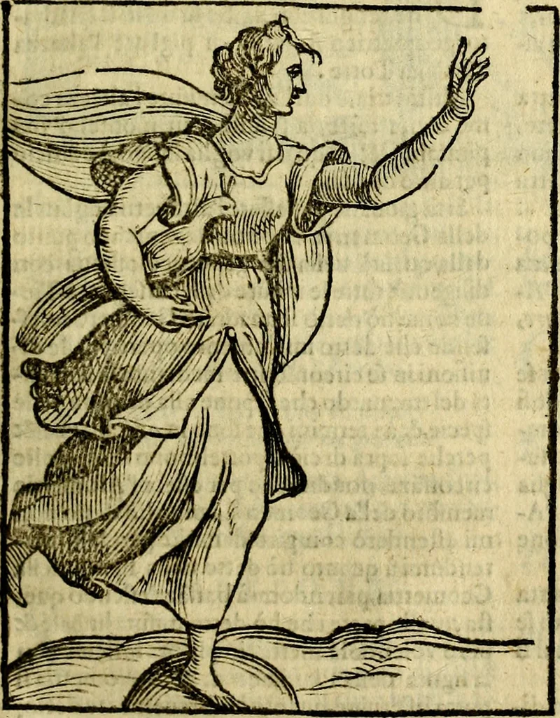 An illustration from Iconologia, 1645, leaf 90