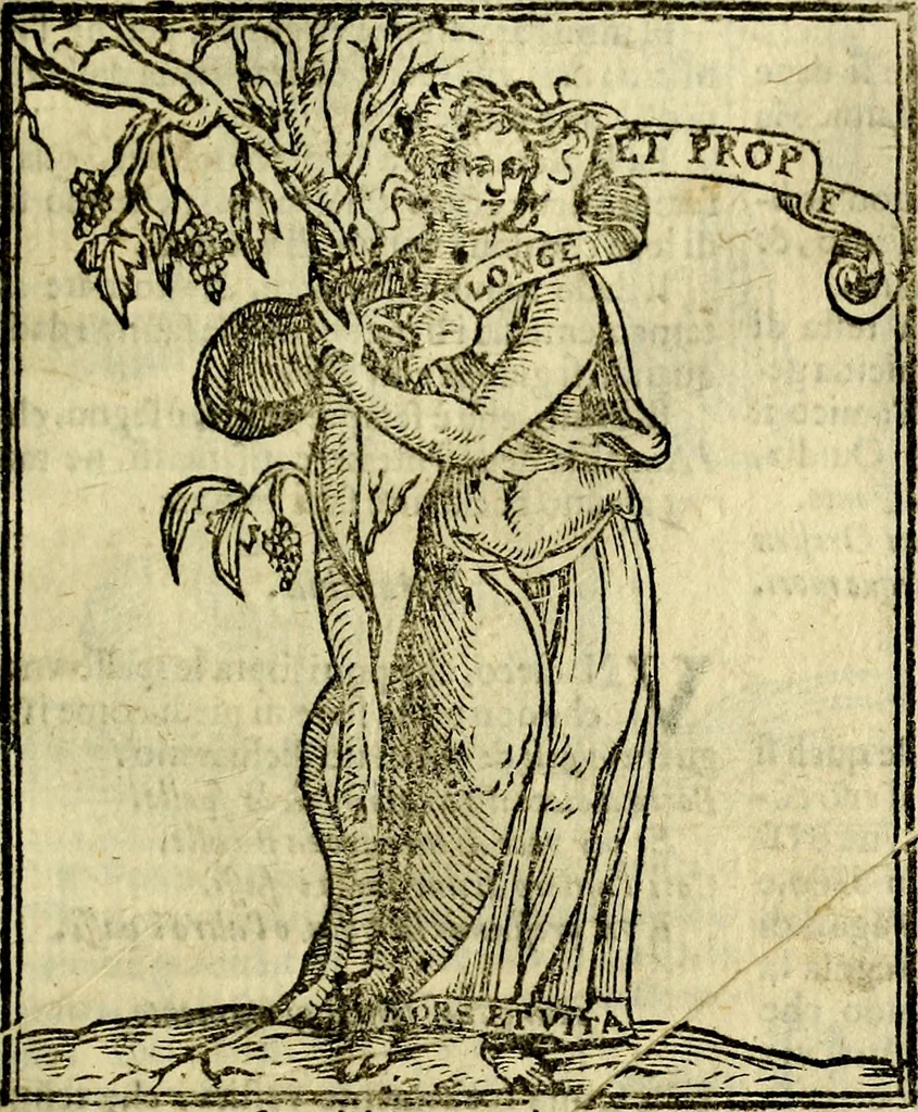 An illustration from Iconologia, 1645, leaf 94
