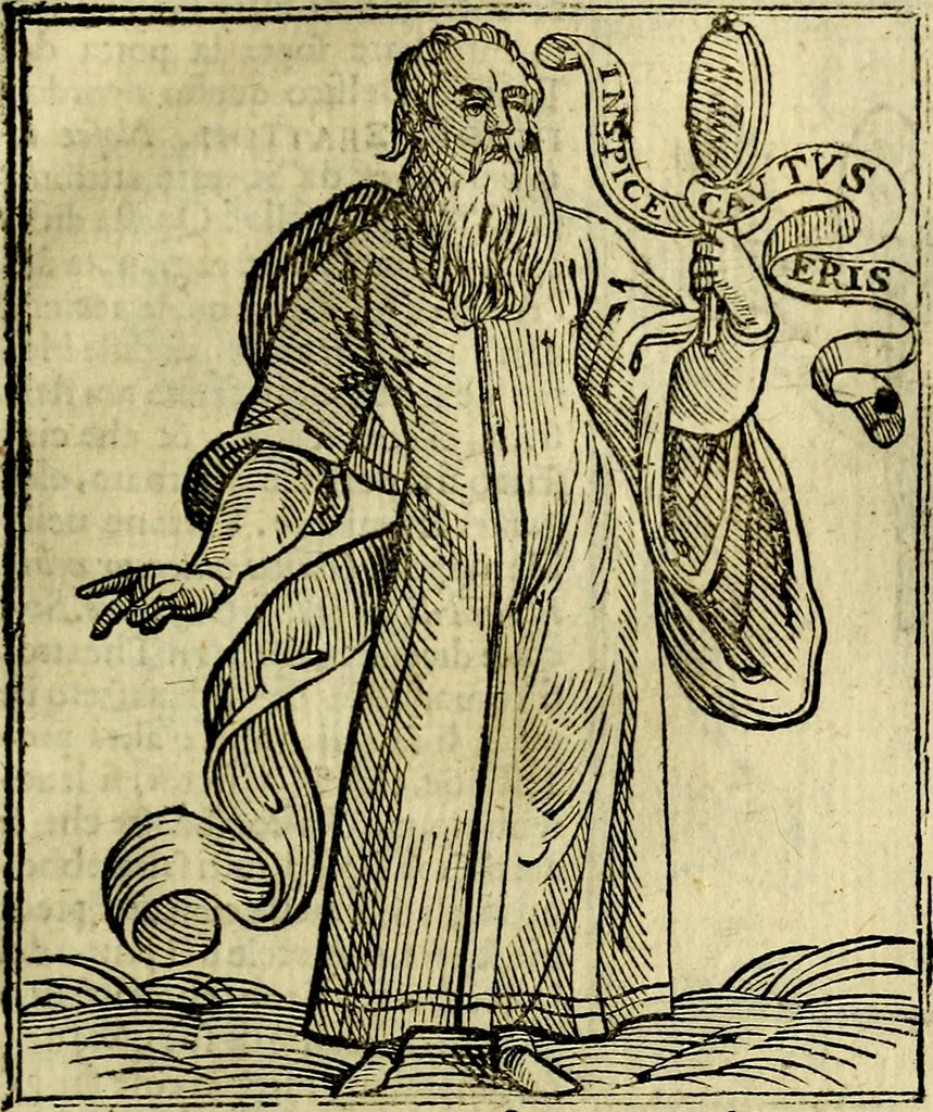 An illustration from Iconologia, 1645, leaf 96