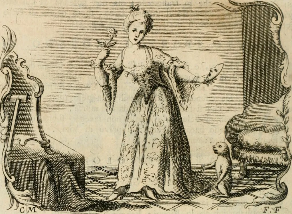 An illustration from Iconologia, 1764, leaf 105
