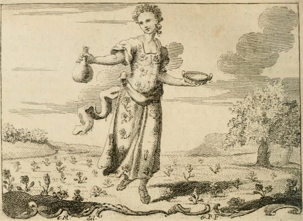 An illustration from Iconologia, 1764, leaf 129