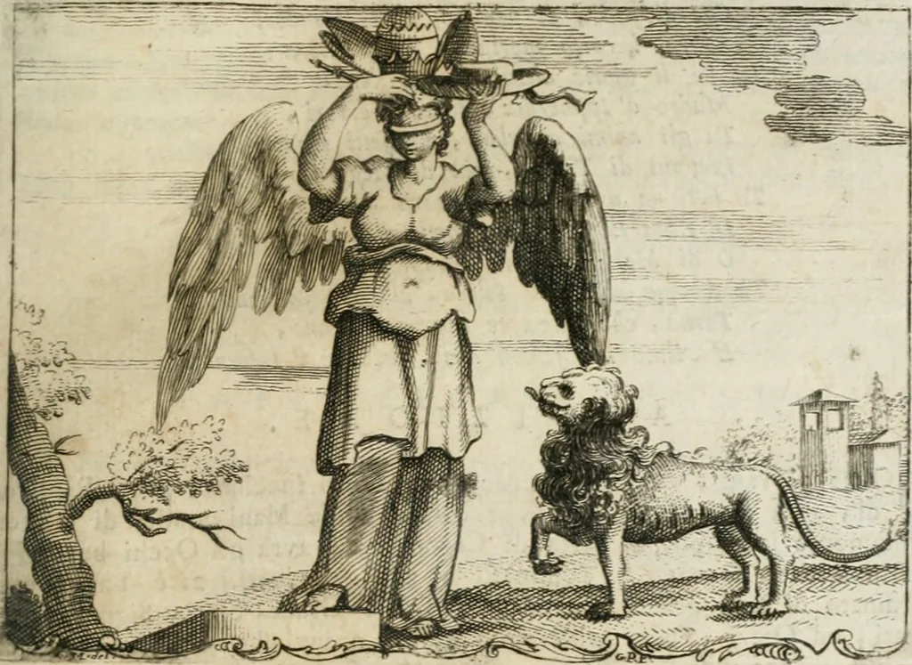 An illustration from Iconologia, 1764, leaf 138