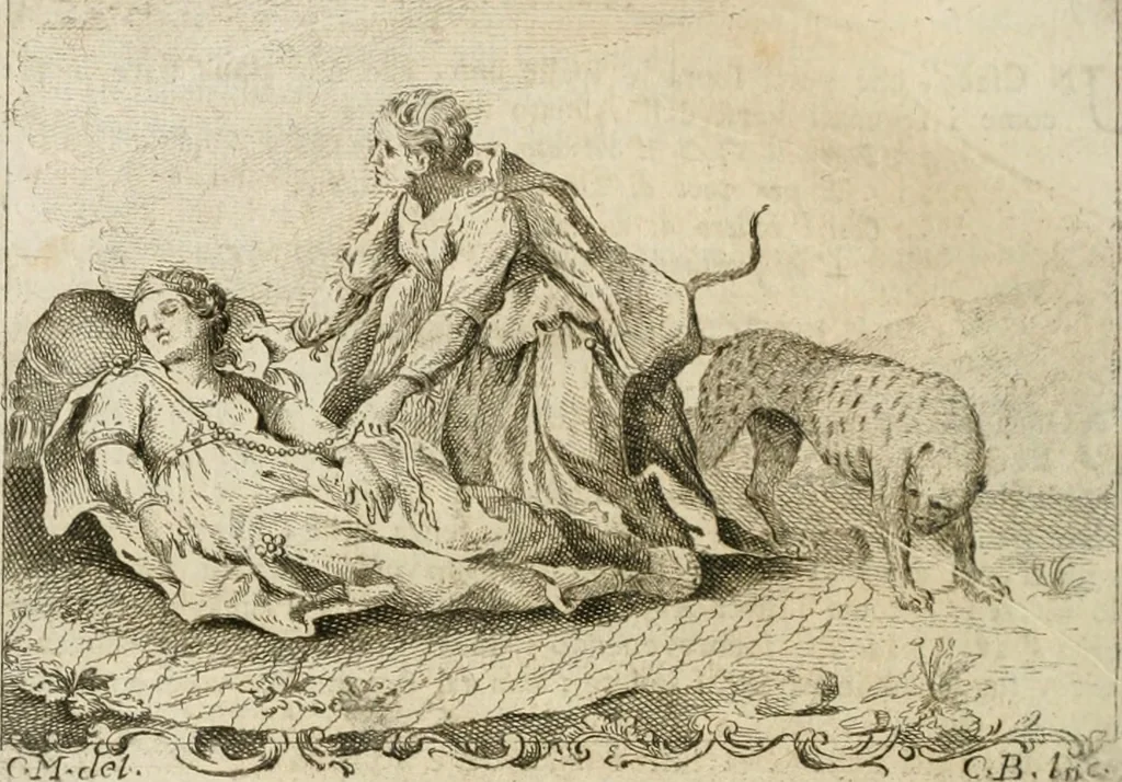 An illustration from Iconologia, 1764, leaf 145