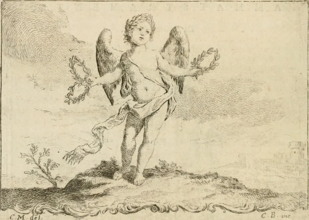 An illustration from Iconologia, 1764, leaf 151