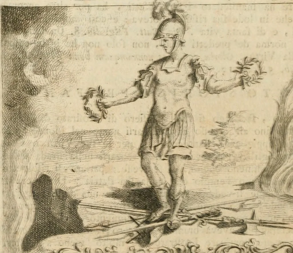 An illustration from Iconologia, 1764, leaf 165