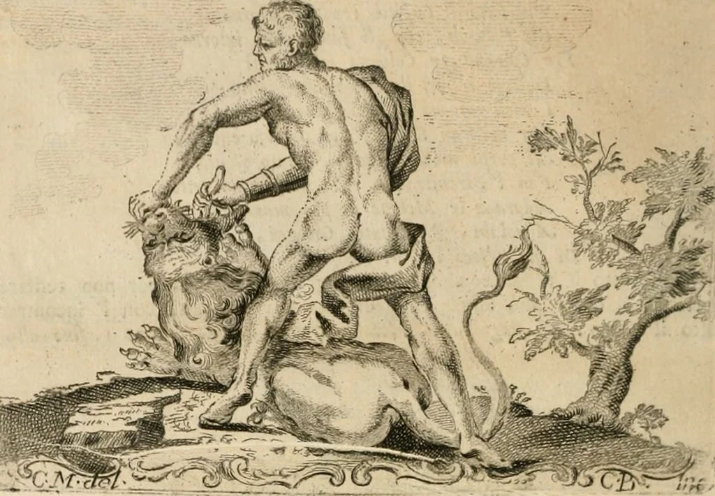 An illustration from Iconologia, 1764, leaf 209