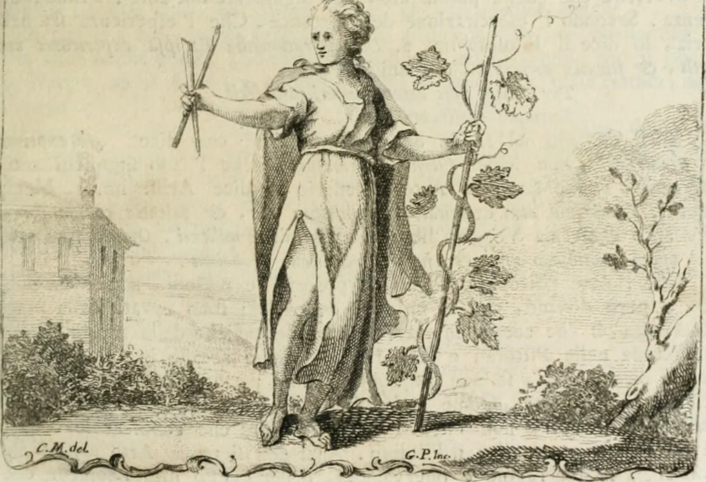 An illustration from Iconologia, 1764, leaf 220