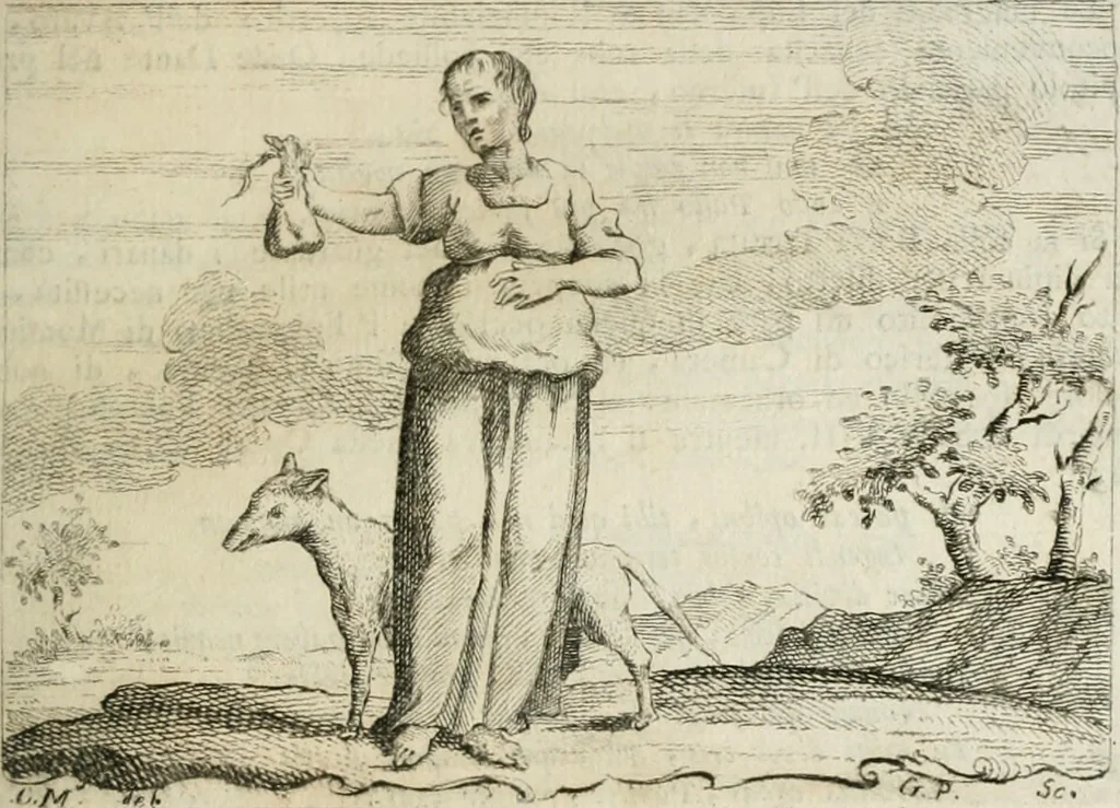 An illustration from Iconologia, 1764, leaf 234