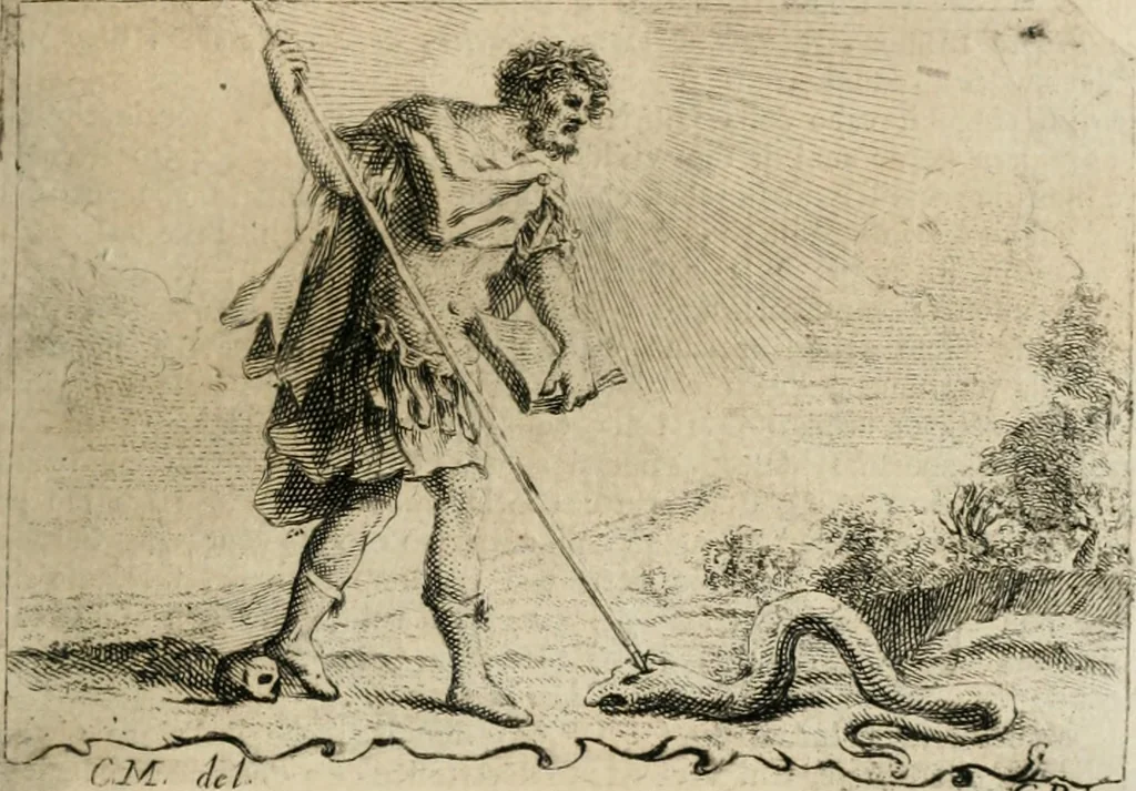 An illustration from Iconologia, 1764, leaf 248
