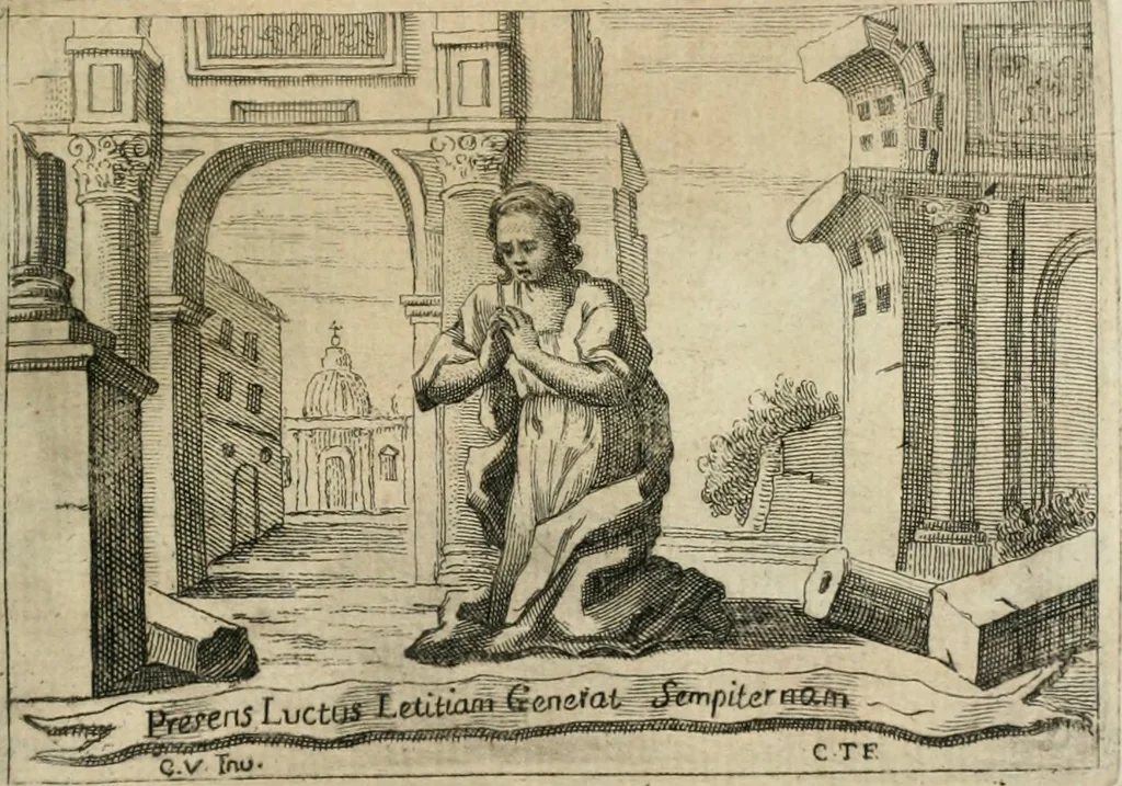 An illustration from Iconologia, 1764, leaf 262
