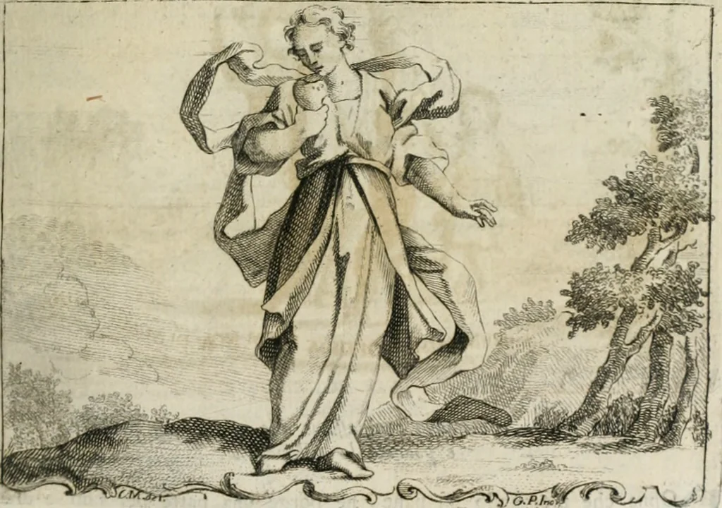 An illustration from Iconologia, 1764, leaf 264