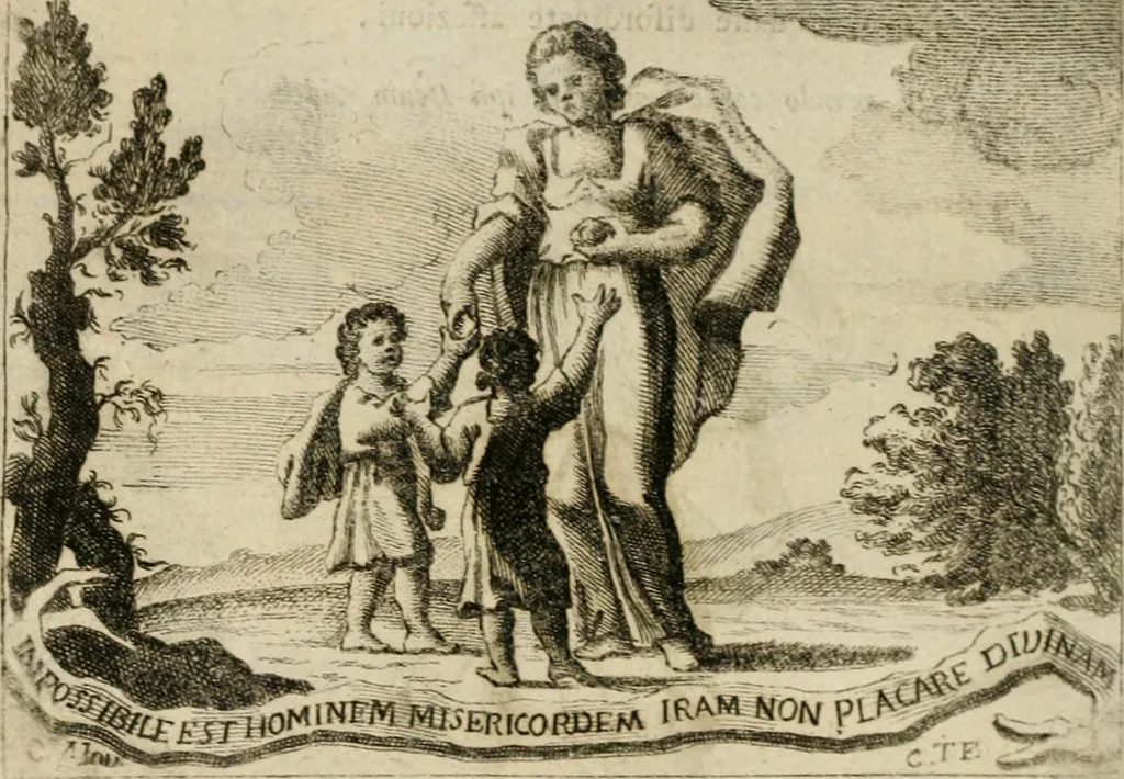 An illustration from Iconologia, 1764, leaf 265