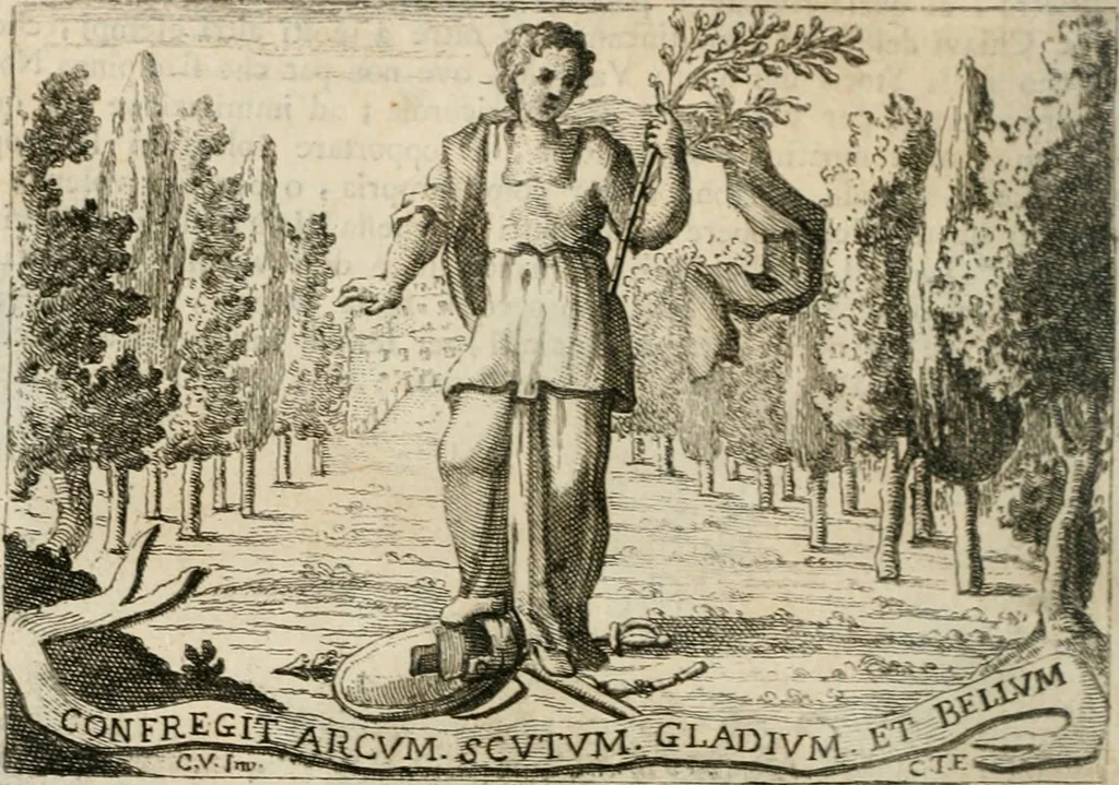 An illustration from Iconologia, 1764, leaf 267