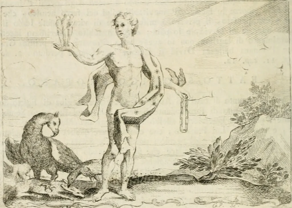 An illustration from Iconologia, 1764, leaf 277