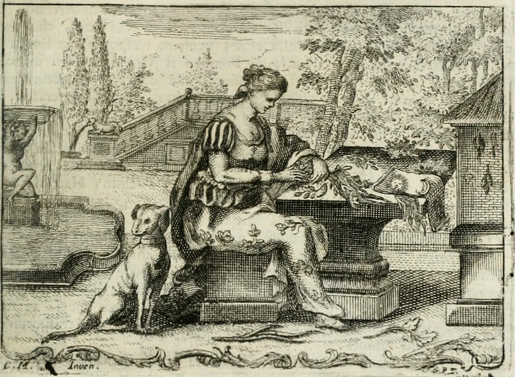 An illustration from Iconologia, 1764, leaf 308