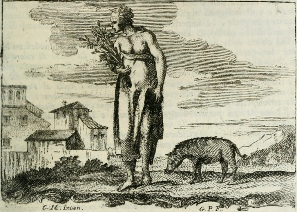 An illustration from Iconologia, 1764, leaf 314