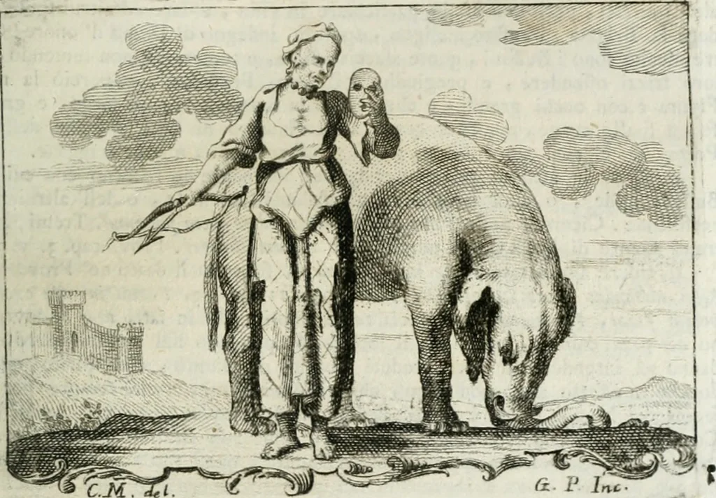 An illustration from Iconologia, 1764, leaf 318