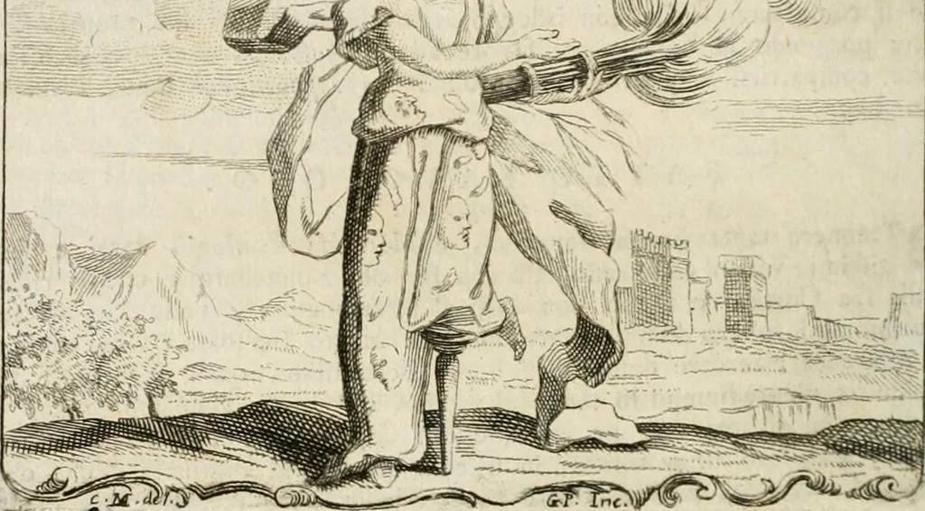 An illustration from Iconologia, 1764, leaf 323