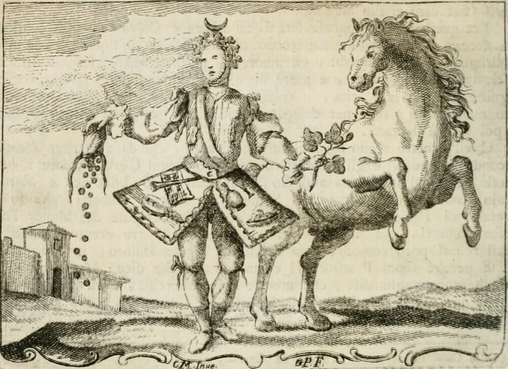 An illustration from Iconologia, 1764, leaf 345