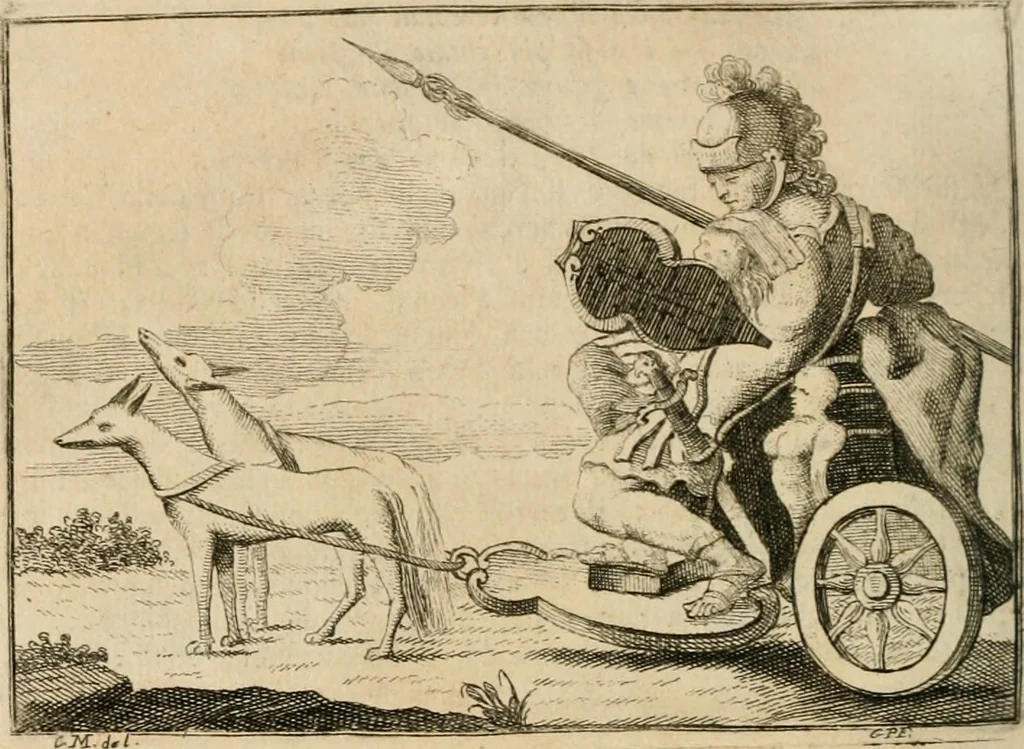 An illustration from Iconologia, 1764, leaf 357