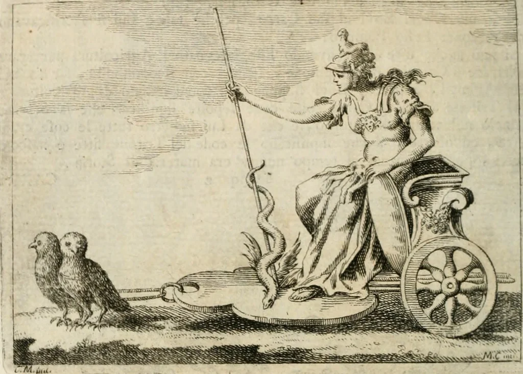 An illustration from Iconologia, 1764, leaf 363