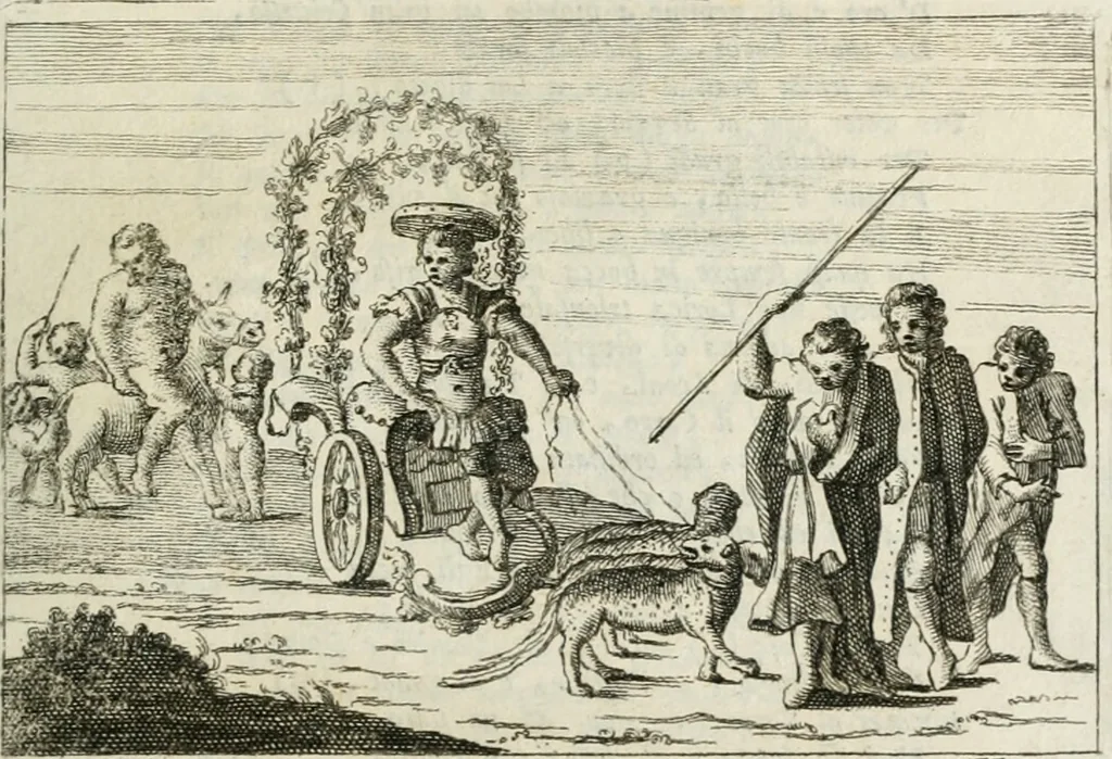 An illustration from Iconologia, 1764, leaf 372