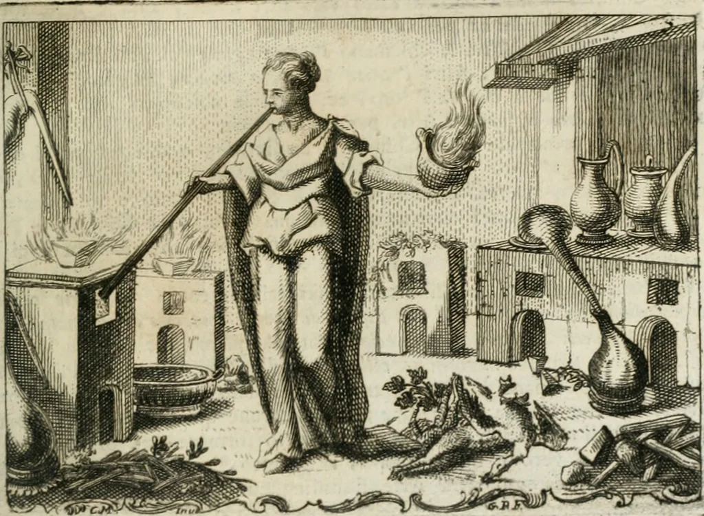 An illustration from Iconologia, 1764, leaf 400