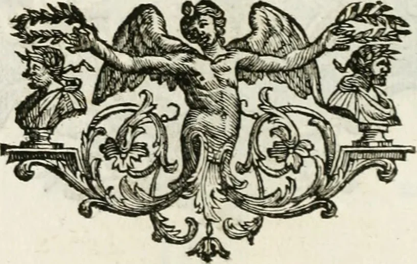 An illustration from Iconologia, 1764, leaf 465