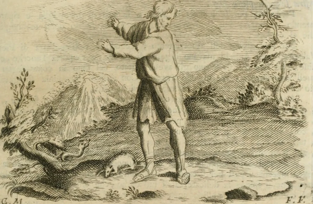 An illustration from Iconologia, 1764, leaf 60