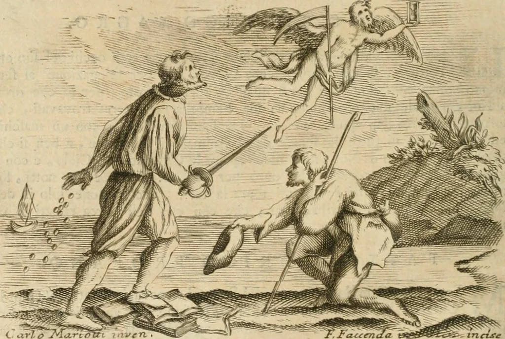 An illustration from Iconologia, 1764, leaf 63