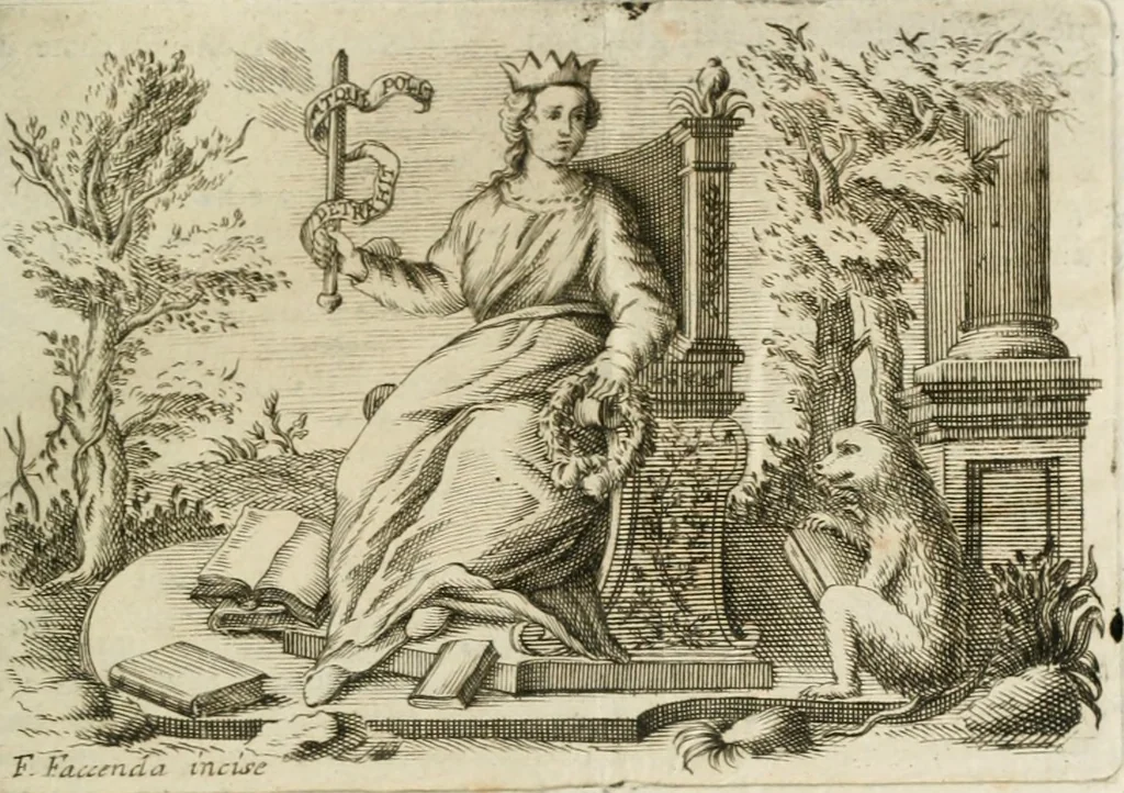 An illustration from Iconologia, 1764, leaf 70