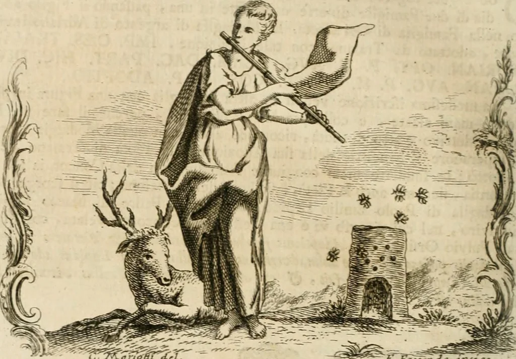 An illustration from Iconologia, 1764, leaf 93