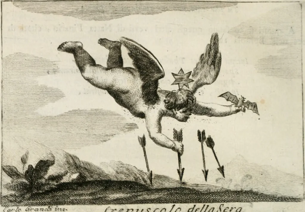 An illustration from Iconologia, 1764, leaf 105