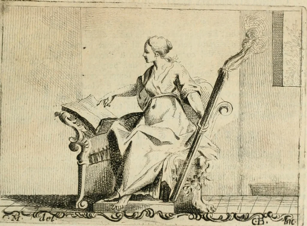 An illustration from Iconologia, 1764, leaf 12