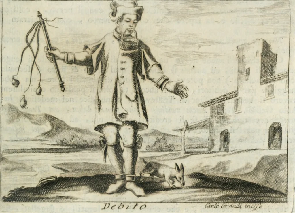 An illustration from Iconologia, 1764, leaf 128