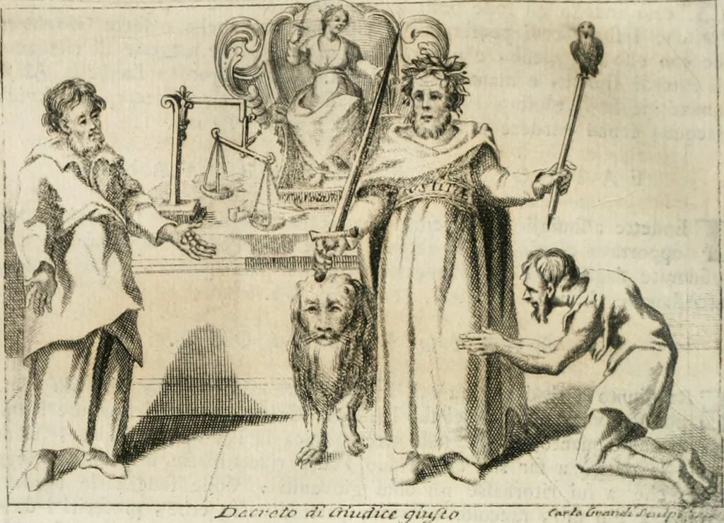 An illustration from Iconologia, 1764, leaf 153