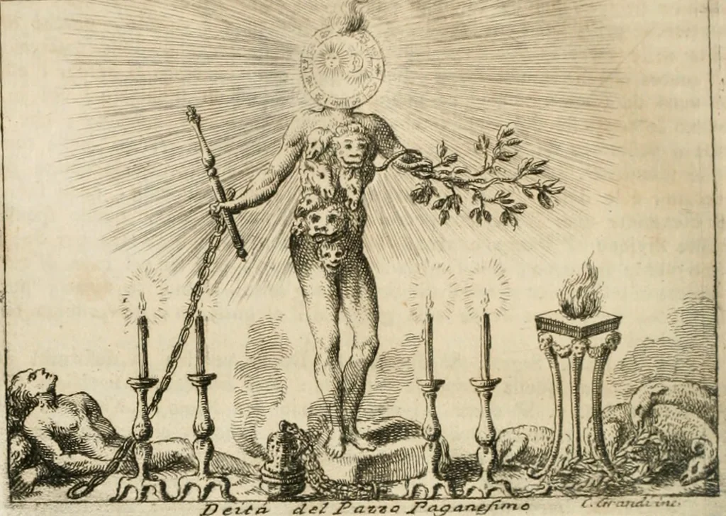 An illustration from Iconologia, 1764, leaf 171