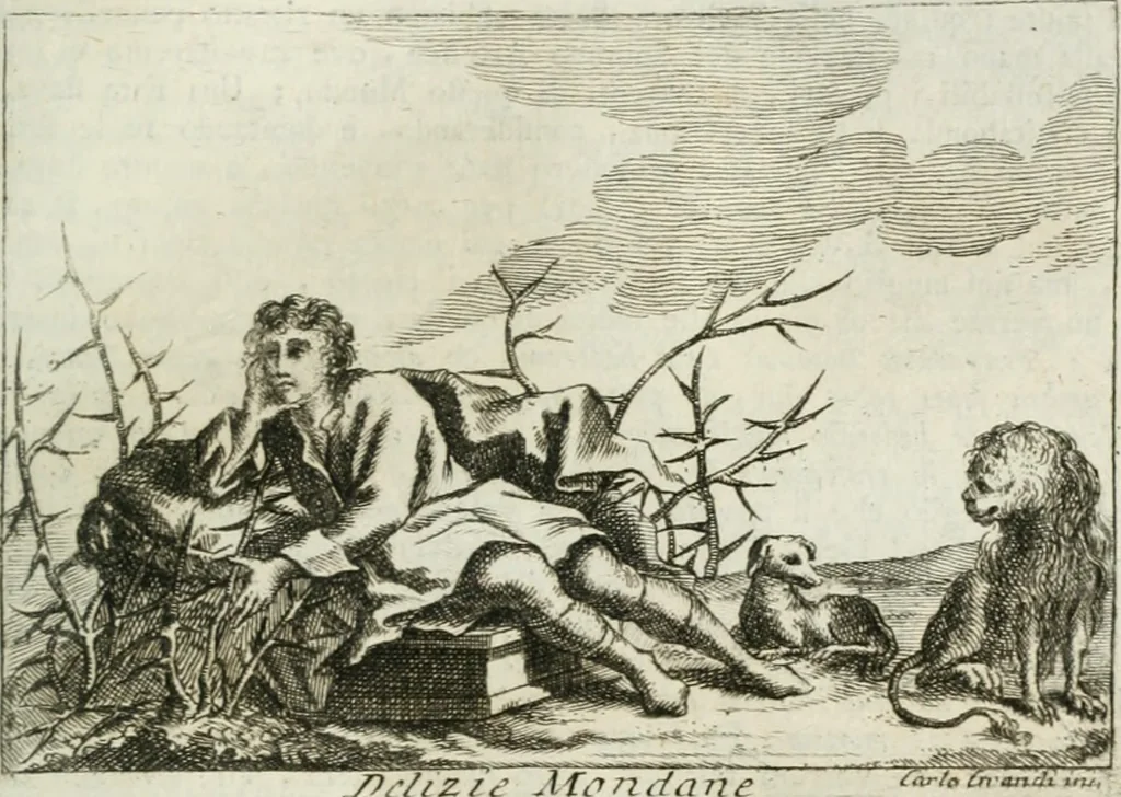 An illustration from Iconologia, 1764, leaf 180
