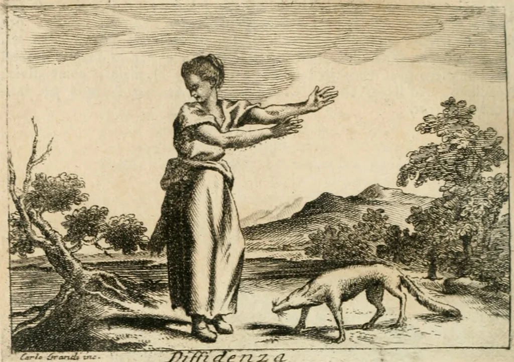 An illustration from Iconologia, 1764, leaf 205
