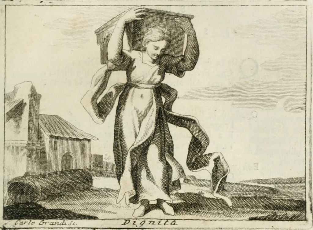 An illustration from Iconologia, 1764, leaf 212
