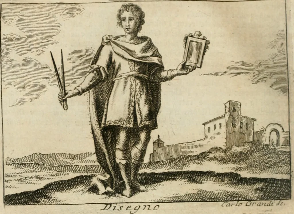 An illustration from Iconologia, 1764, leaf 239