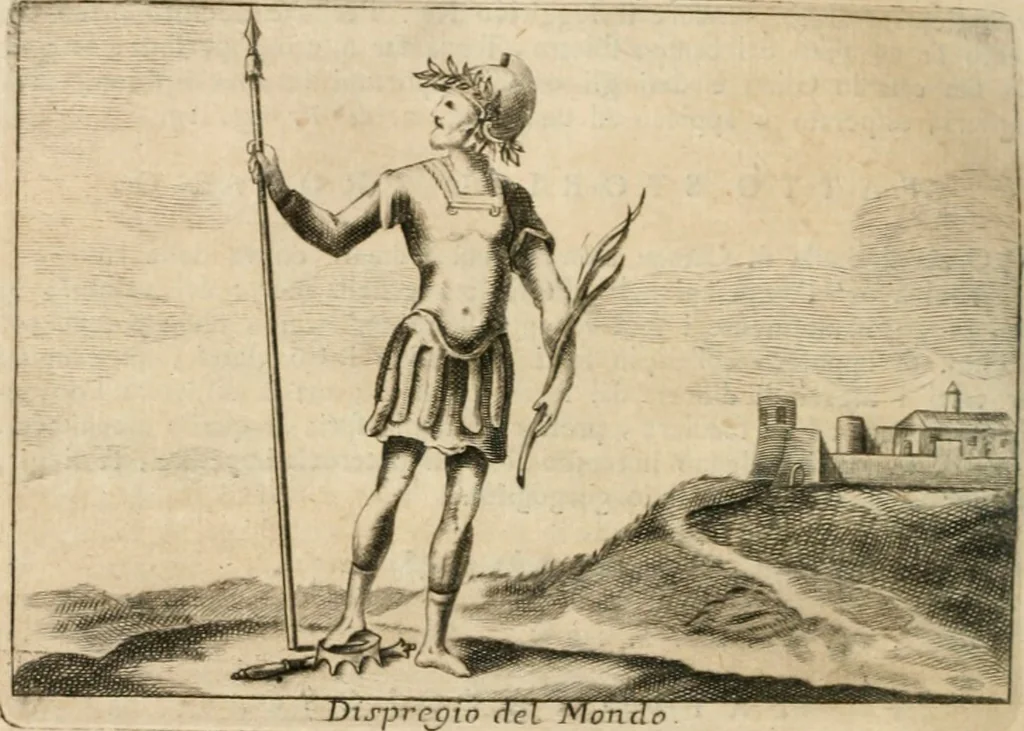 An illustration from Iconologia, 1764, leaf 253