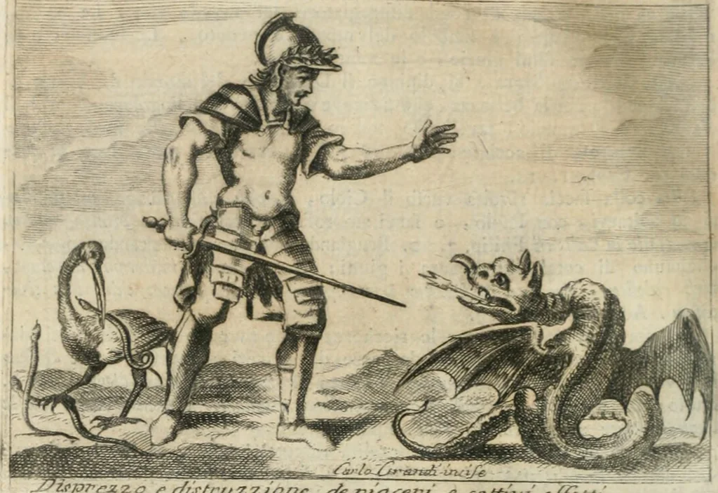 An illustration from Iconologia, 1764, leaf 263